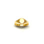 Sello oro 18k ovalado