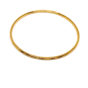 Brazalete oro 18k grabados en mate