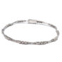 Pulsera oro blanco 18k con brillantes de 2,52ct