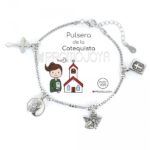 Pulsera Eres Lo Mas Catequista Cadena Veneciana Rodiada Con Colgantes