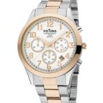 Reloj Potens Hombre 40-2909-0-0 Bicolor Acero Rosado